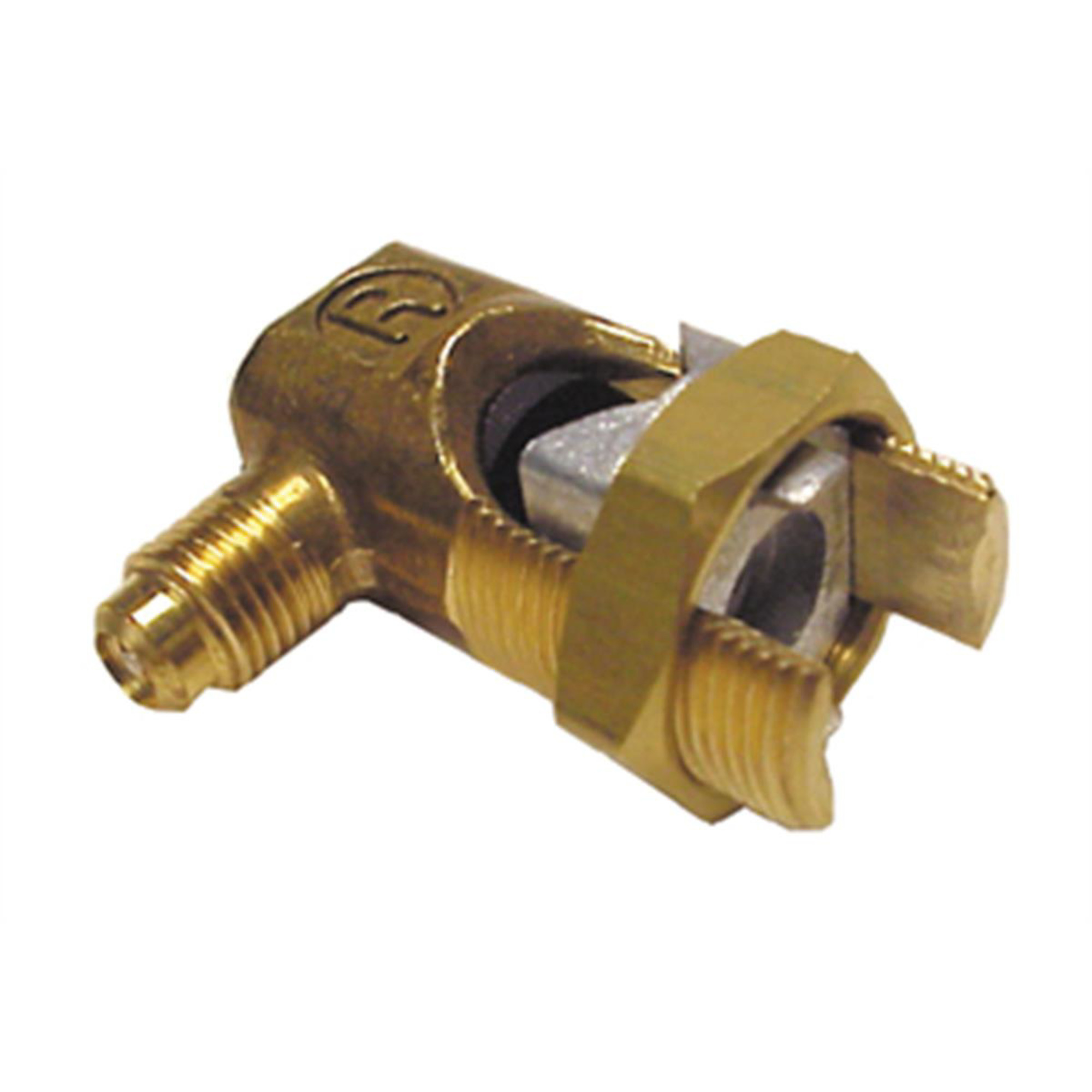 Robinair Piercing Valves with Valve Cores — Fits 3/16in., 1/4in., 5/16in., 3/8in. OD, Model# ROB40330